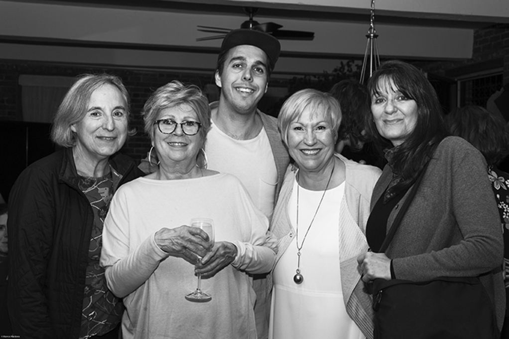 In the studio with Sam